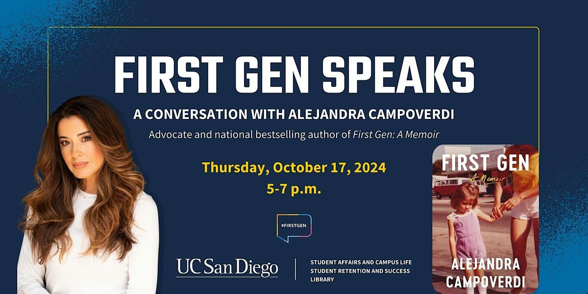 First Gen Speaks: A Conversation with Author Alejandra Campoverdi