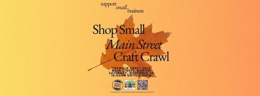 2024 Shop Small Main Street Crawl