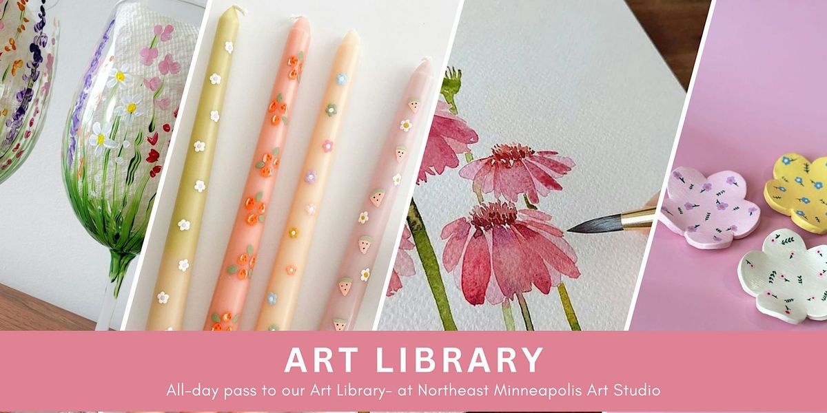 Art Library- Art Workshop Day Pass