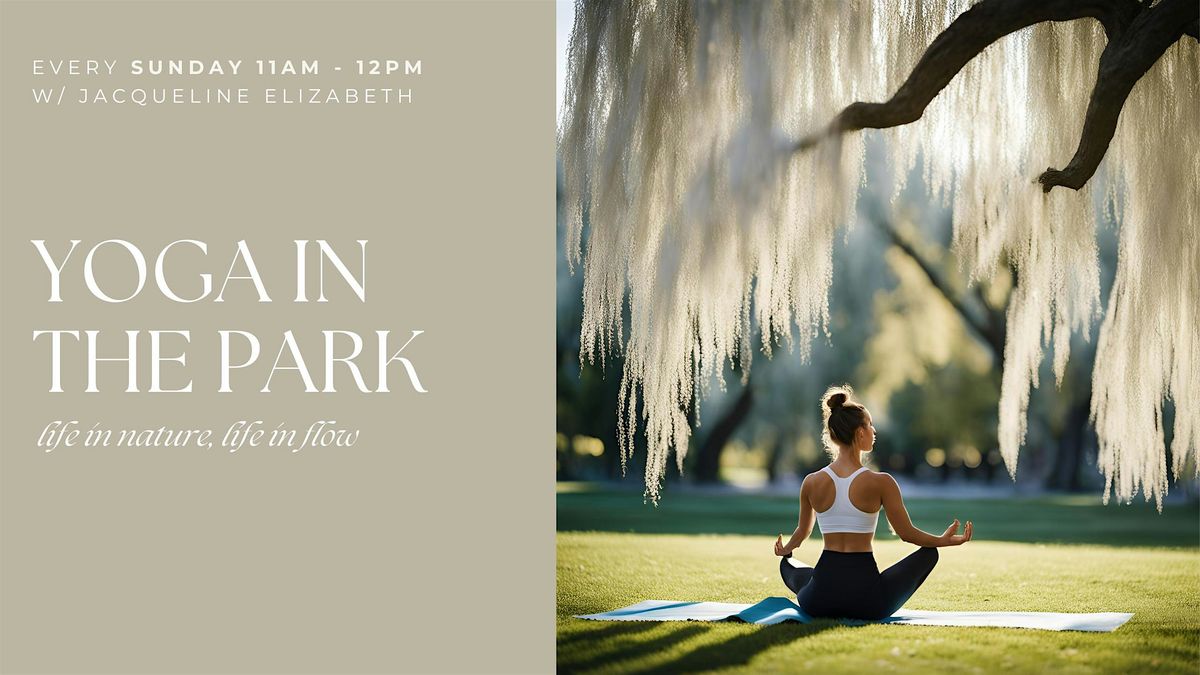 YOGA IN THE PARK | Life in nature, Life in Flow