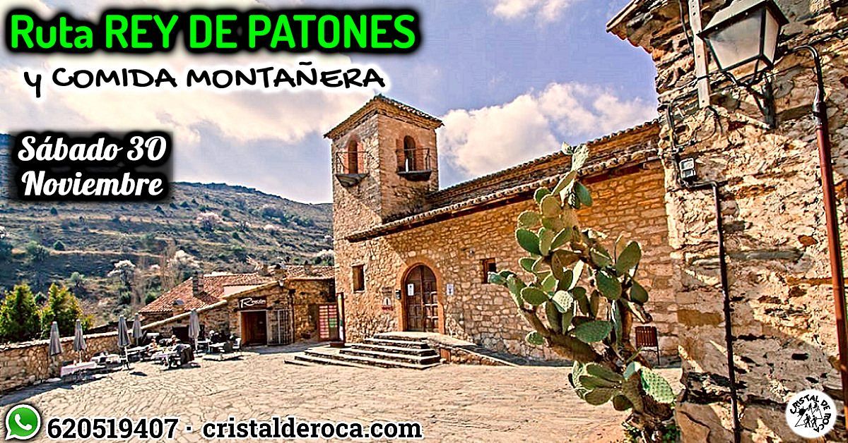 \ud83d\udc51Ruta Rey de Patones y Comida monta\u00f1era\ud83d\udc51