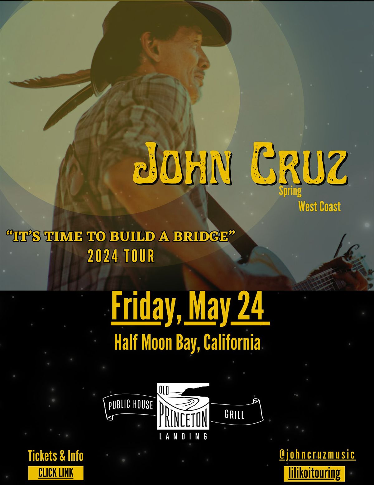 John Cruz "Its Time To Build A Bridge " 2024 Tour