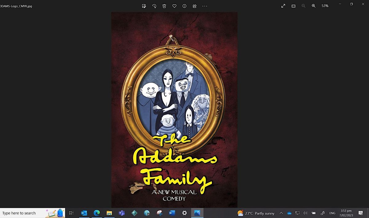 SAINT KENTIGERN COLLEGE - SENIOR SCHOOL MUSICAL - THE ADDAMS FAMILY