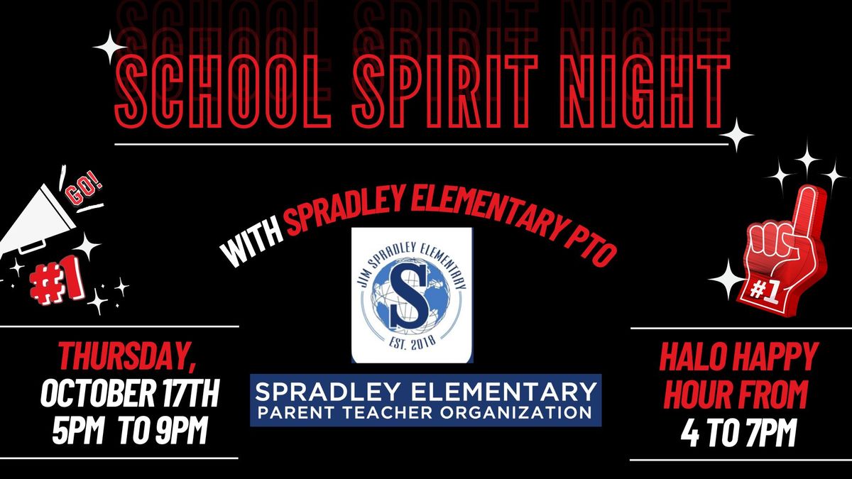 School Spirit Night - Spradley Elementary PTO