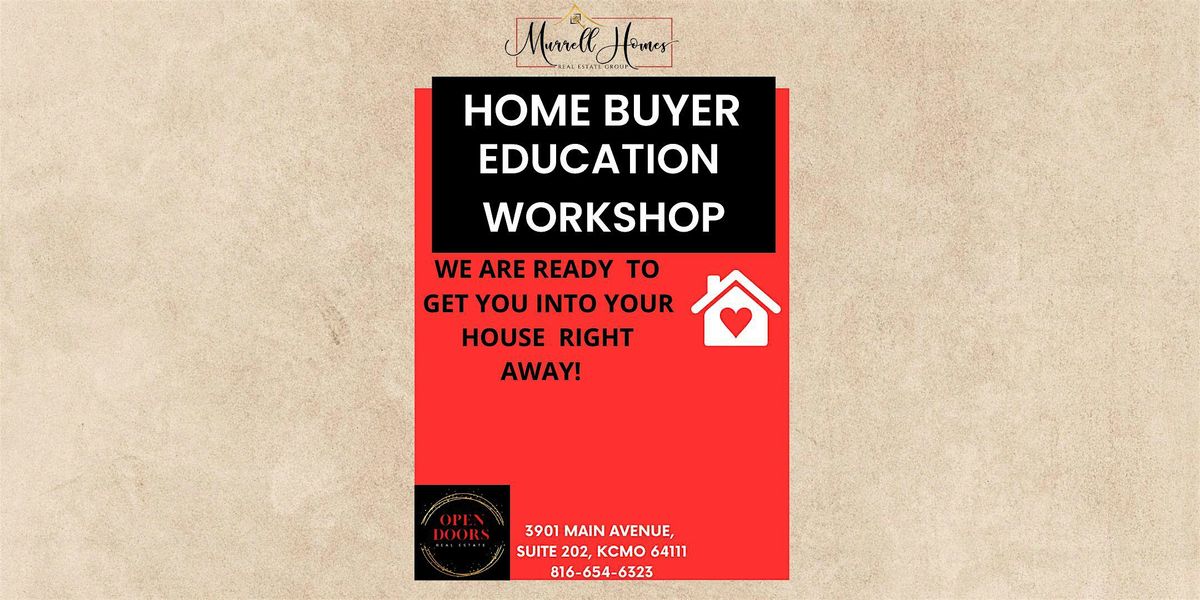 MURRELL HOMES HOME BUYING WORKSHOPS 2024