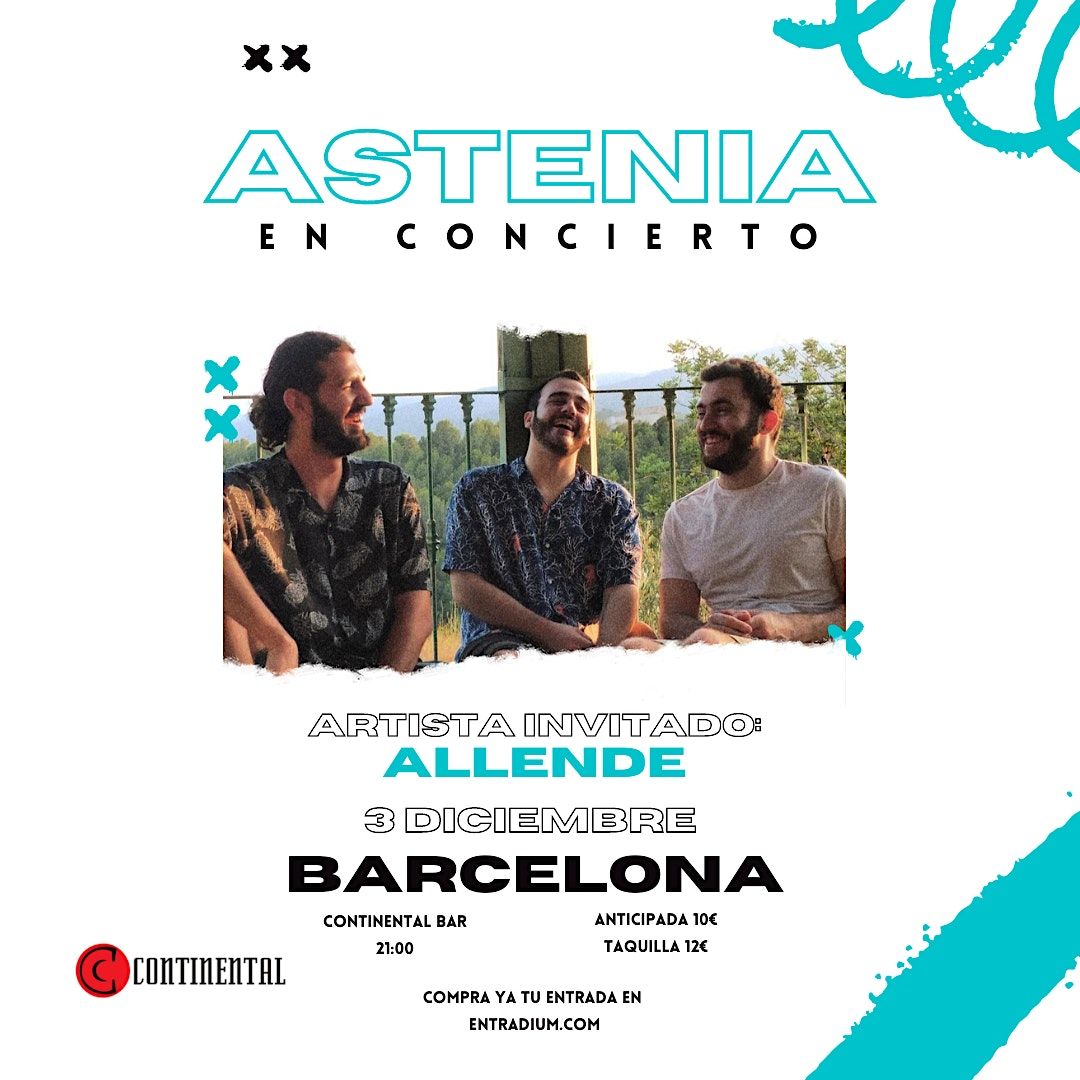 Astenia + Allende | Continental Bar (BCN)