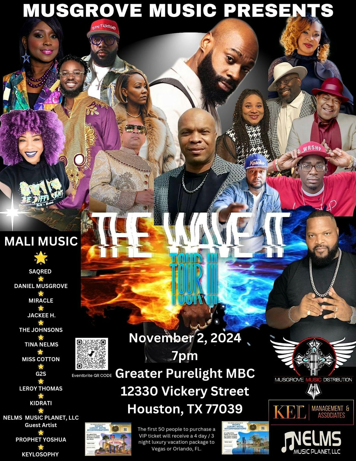 The Wave Tour III - Ft. Mali Music \u2013 Houston, TX