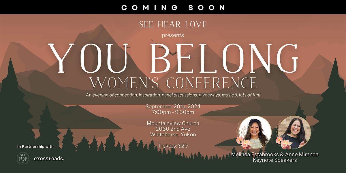 YOU BELONG Women\u2019s Conference