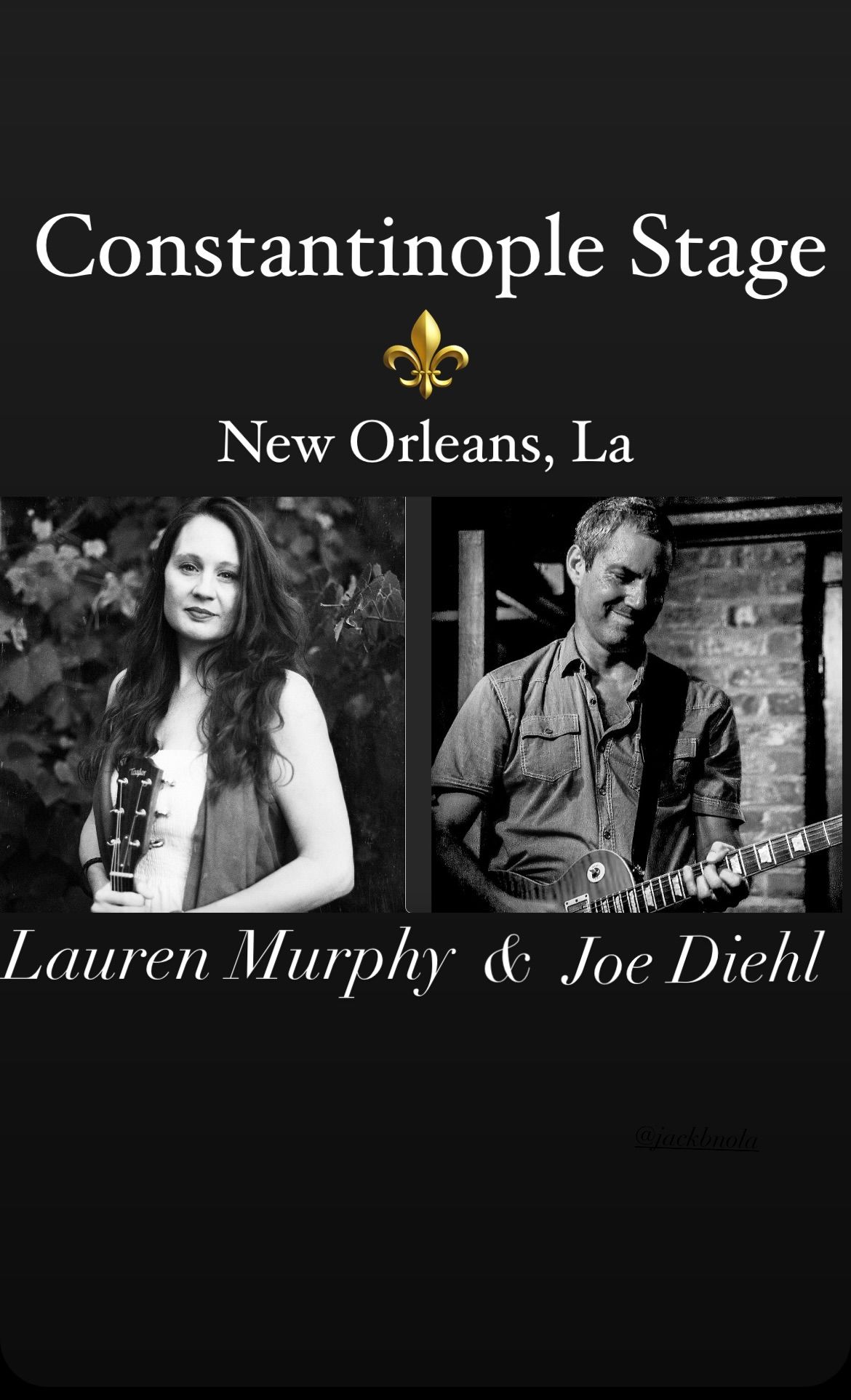 Constantinople Stage presents Lauren Murphy & Joe Diehl