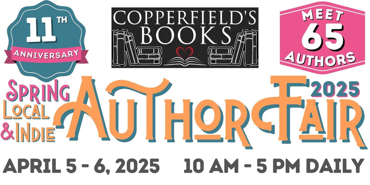 11th Annual Spring Author Fair