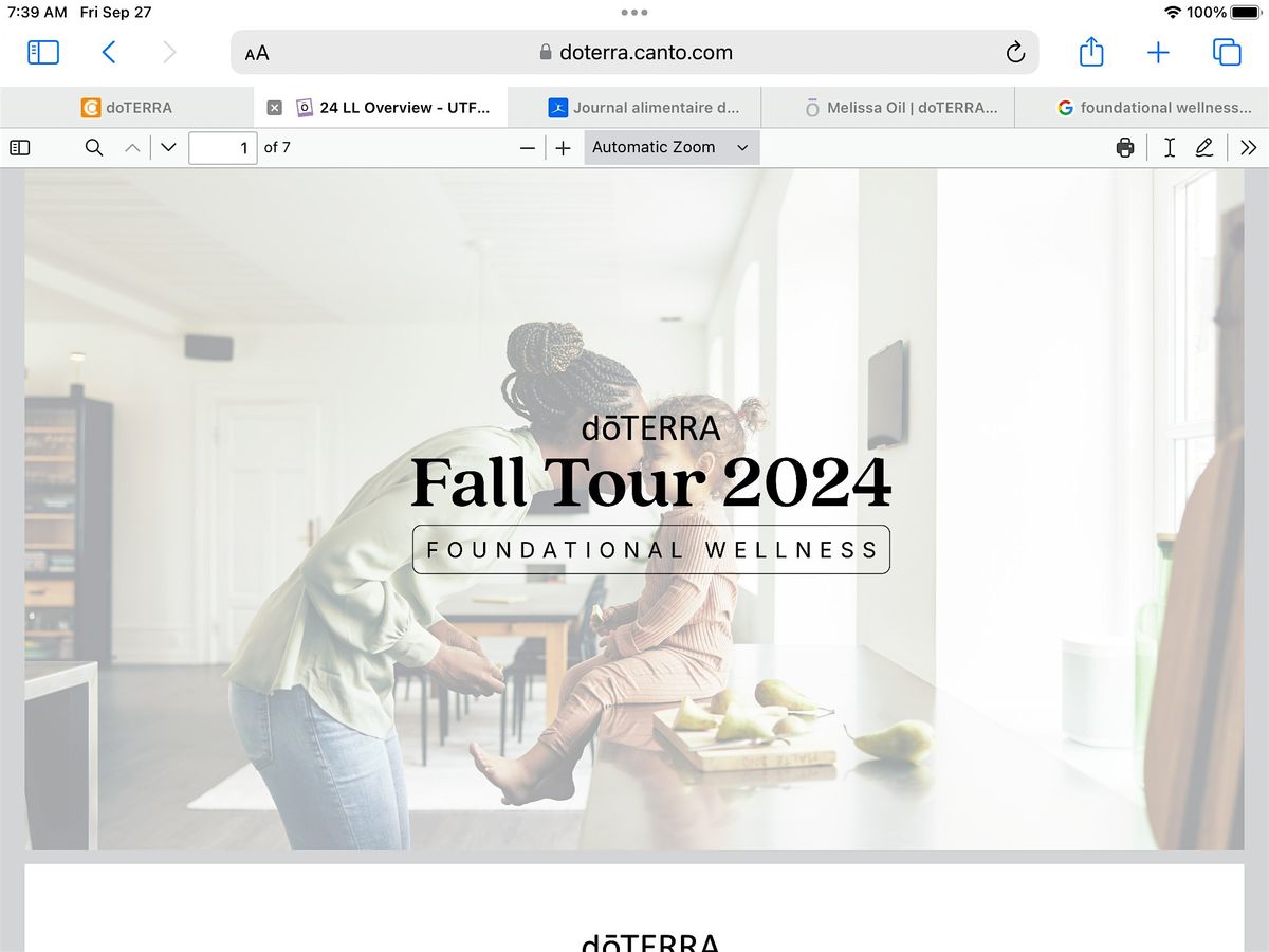 Fall in Love with Wellness-Foundational Wellness Fall Tour 2024