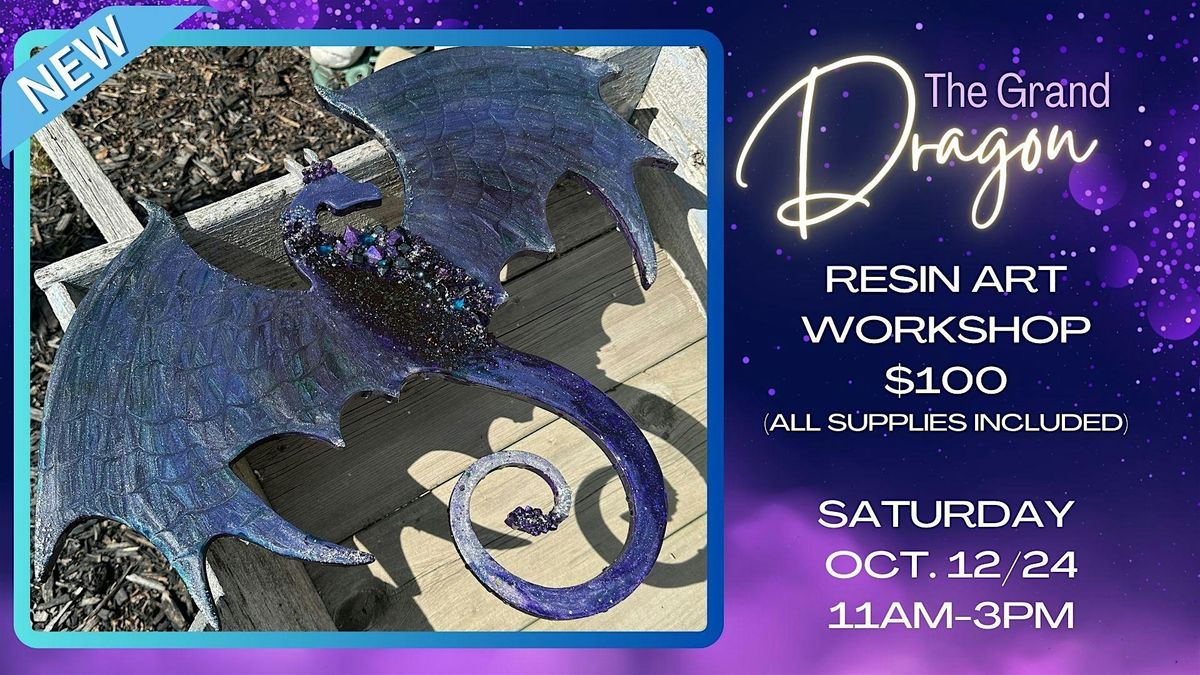 Resin Art: The Grand DRAGON