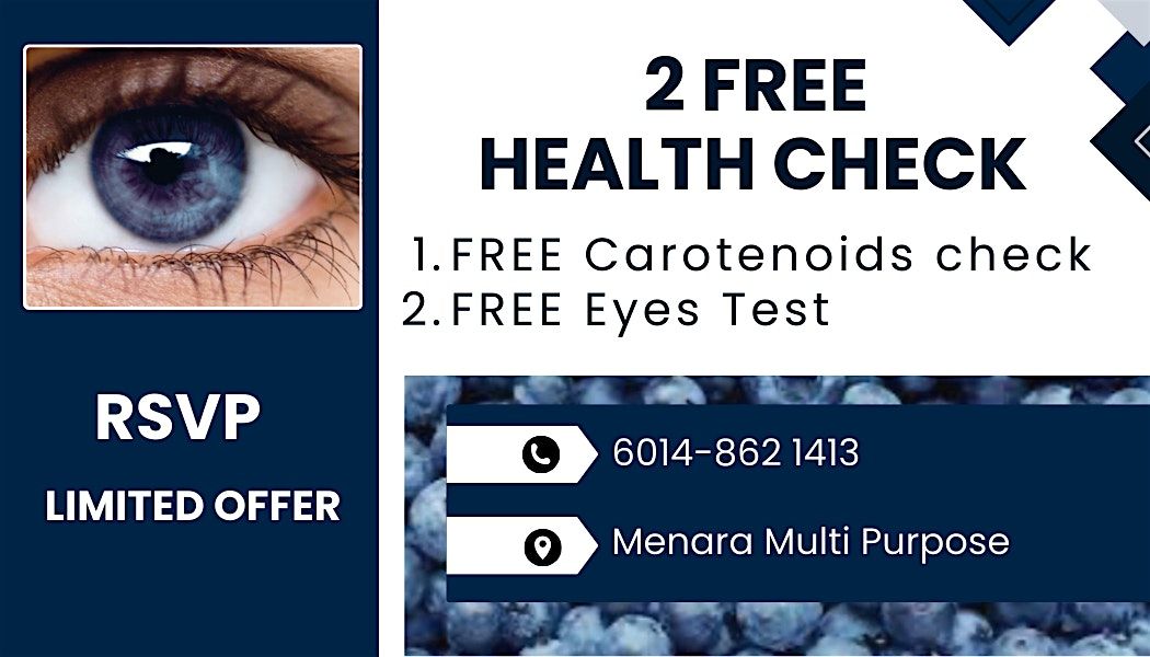 2 FREE HEALTH CHECK