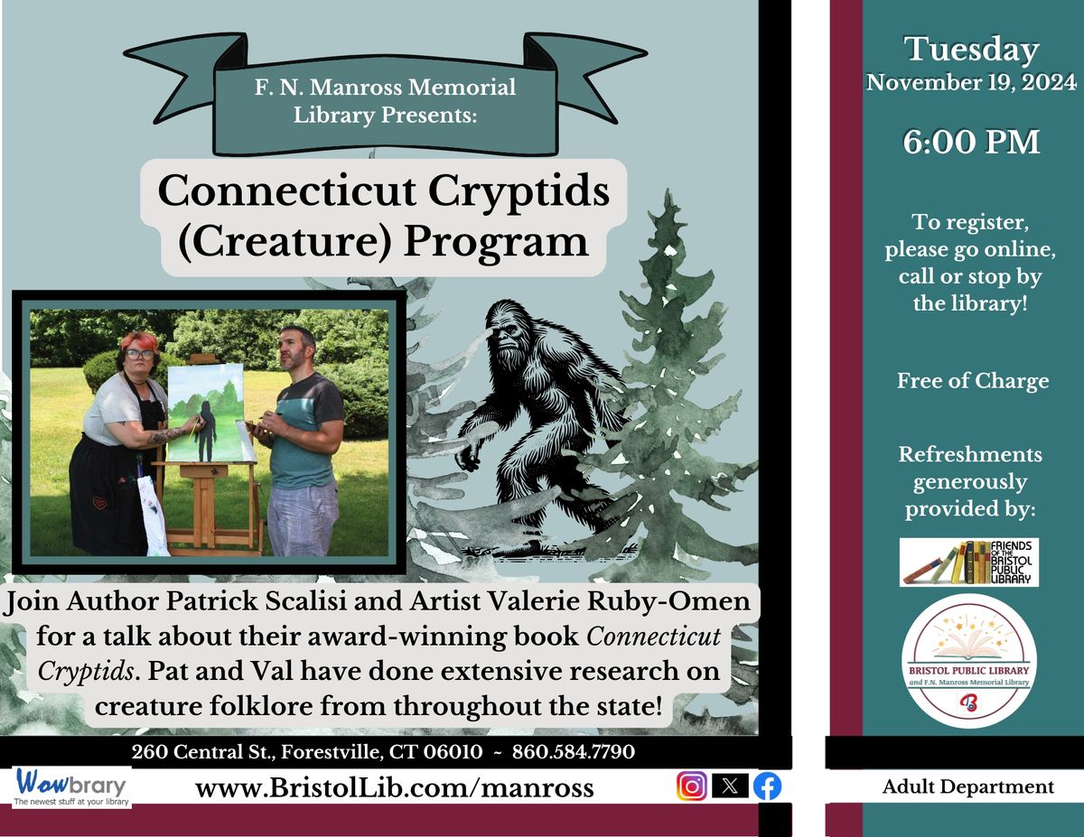 Connecticut Cryptids (Creature) Program