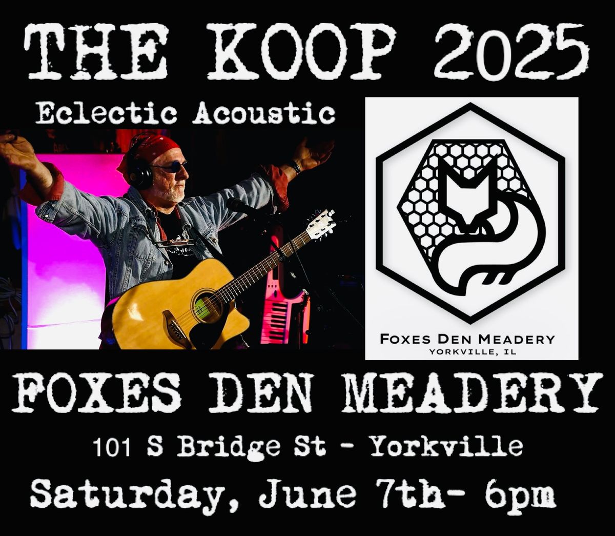 Foxes Den Meadery Welcomes THE KOOP 