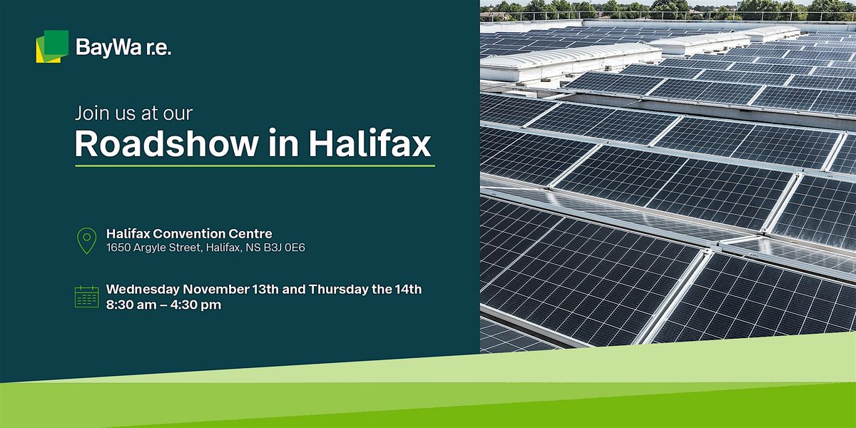 BayWa r.e. Solar Halifax Road Show