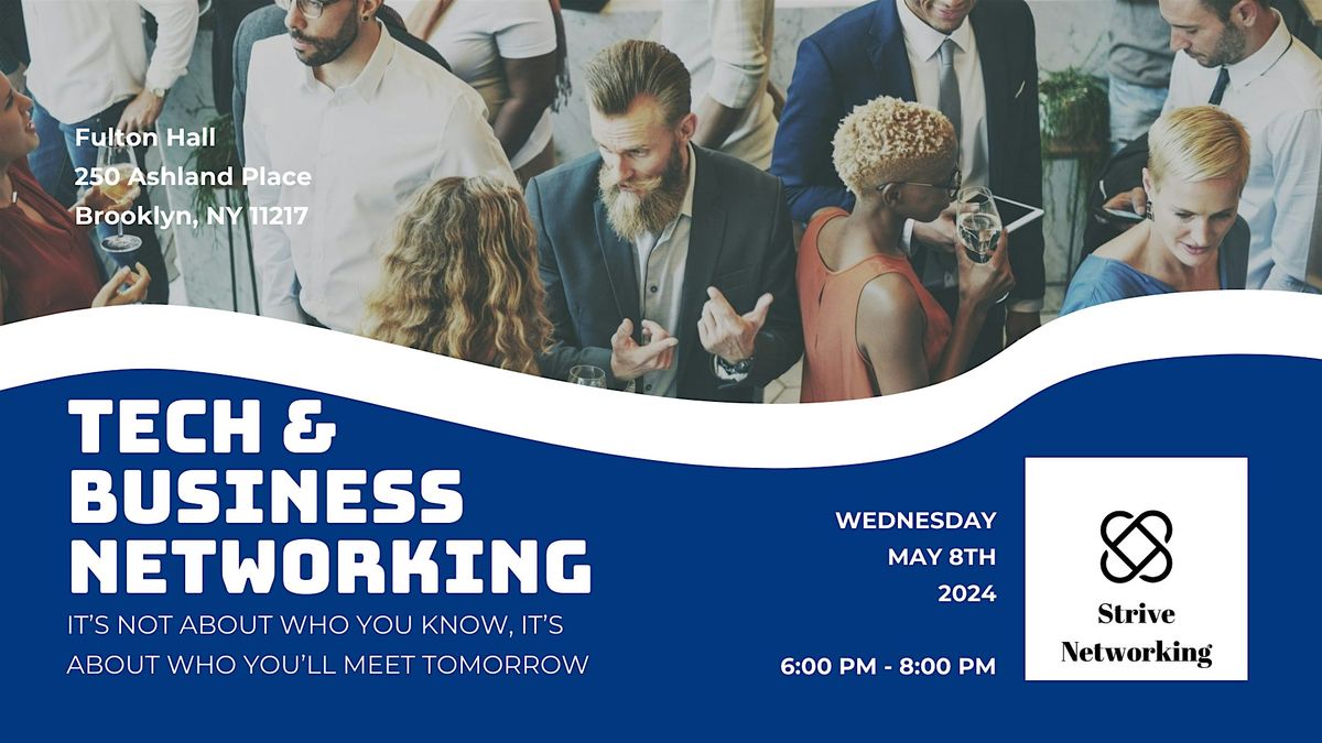 Tech and Business Networking | Elevating Your Potential - Brooklyn