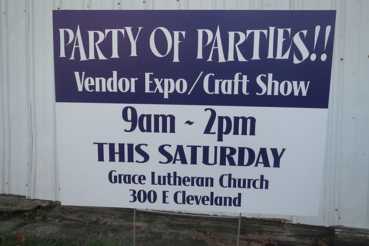 Party of Parties Vendor\/Craft Expo