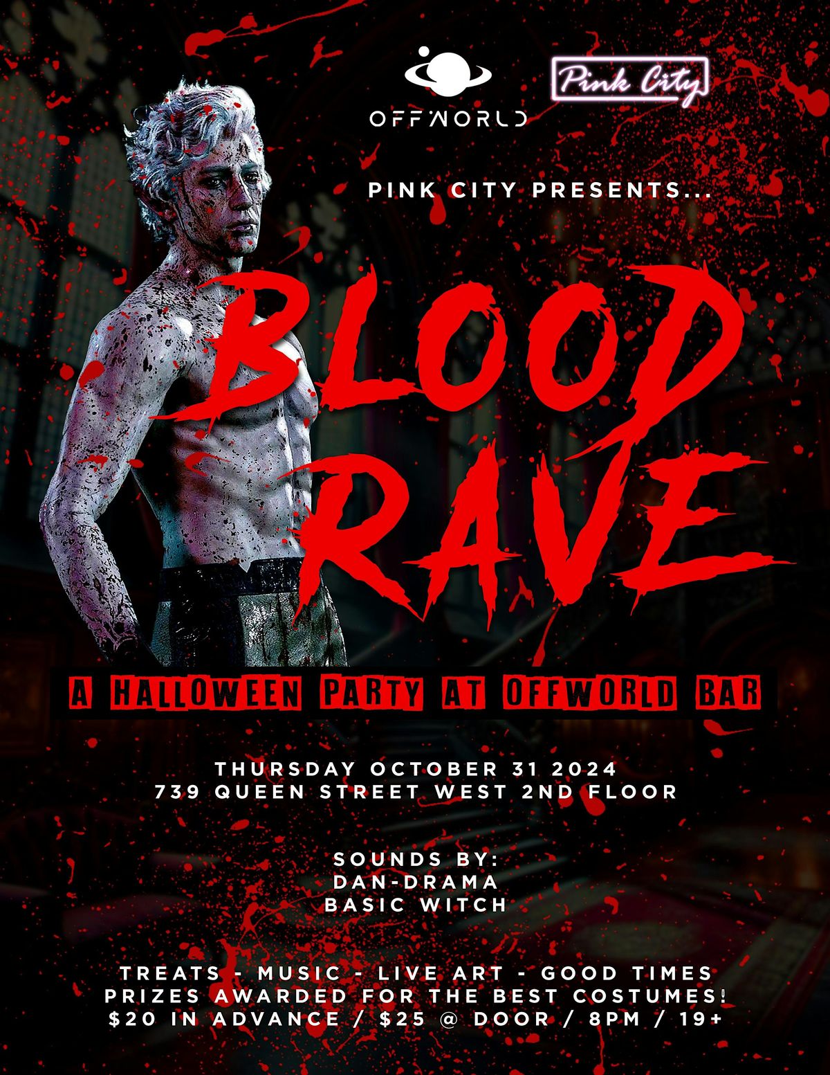 BLOOD RAVE (Halloween Party by Pink City x Offworld Bar)