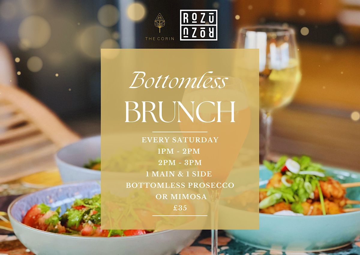 Bottomless Brunch at The Corin, The Corin Rooftop Bar, London, 19 ...