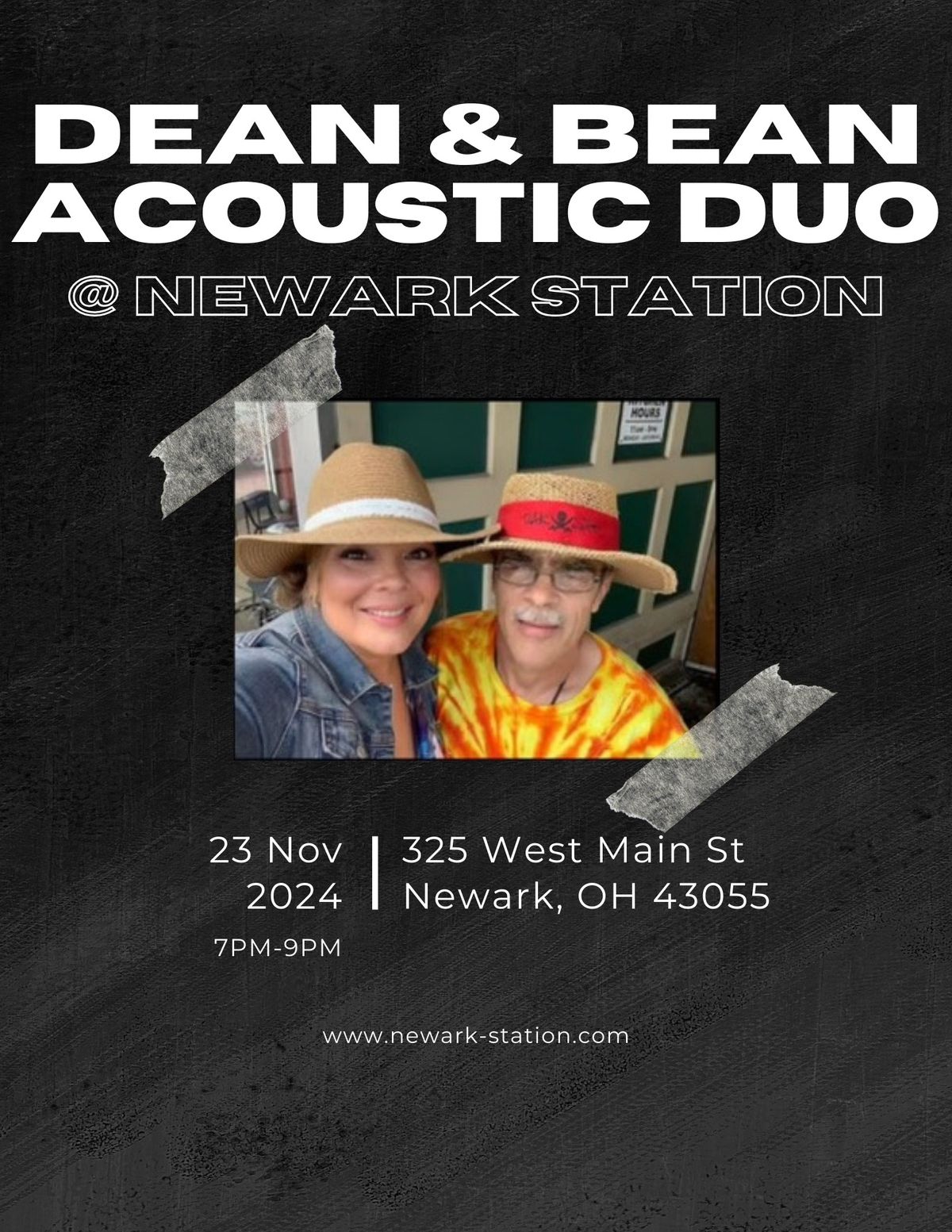 DEAN & BEAN ACOUSTIC DUO @ NEWARK STATION \/ EARTHWORKS CAFE