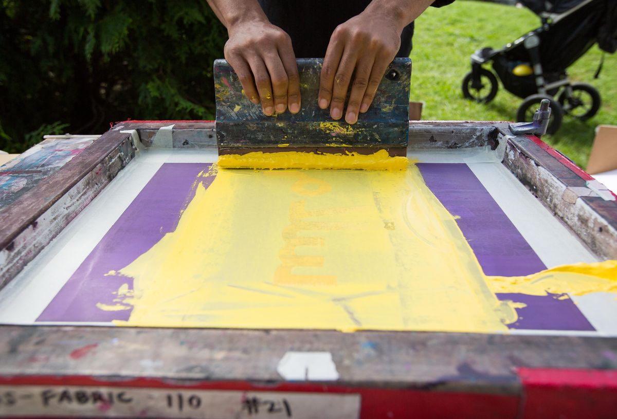 Stephen C. Foster Elementary's Cool School Neighborhood Park Art Workshop