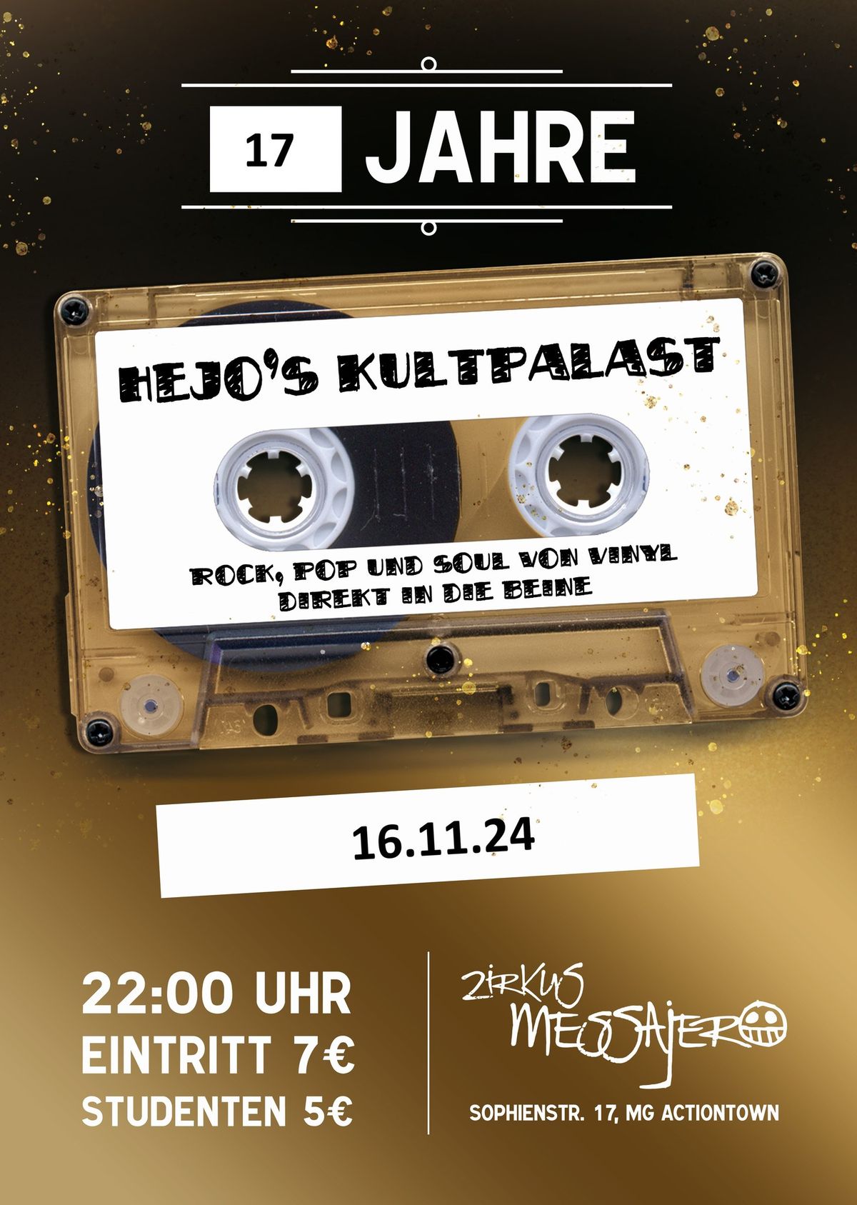 17 Jahre Hejo's Kultpalast