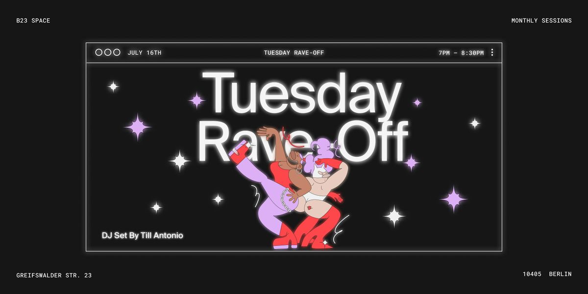 Tuesday Rave Off | Dance & Meditation | DJ-Set by Till Antonio