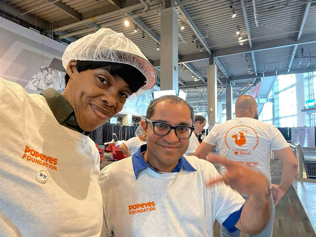 Popeyes Foundation Food Love Volunteer Experience - Columbus, OH