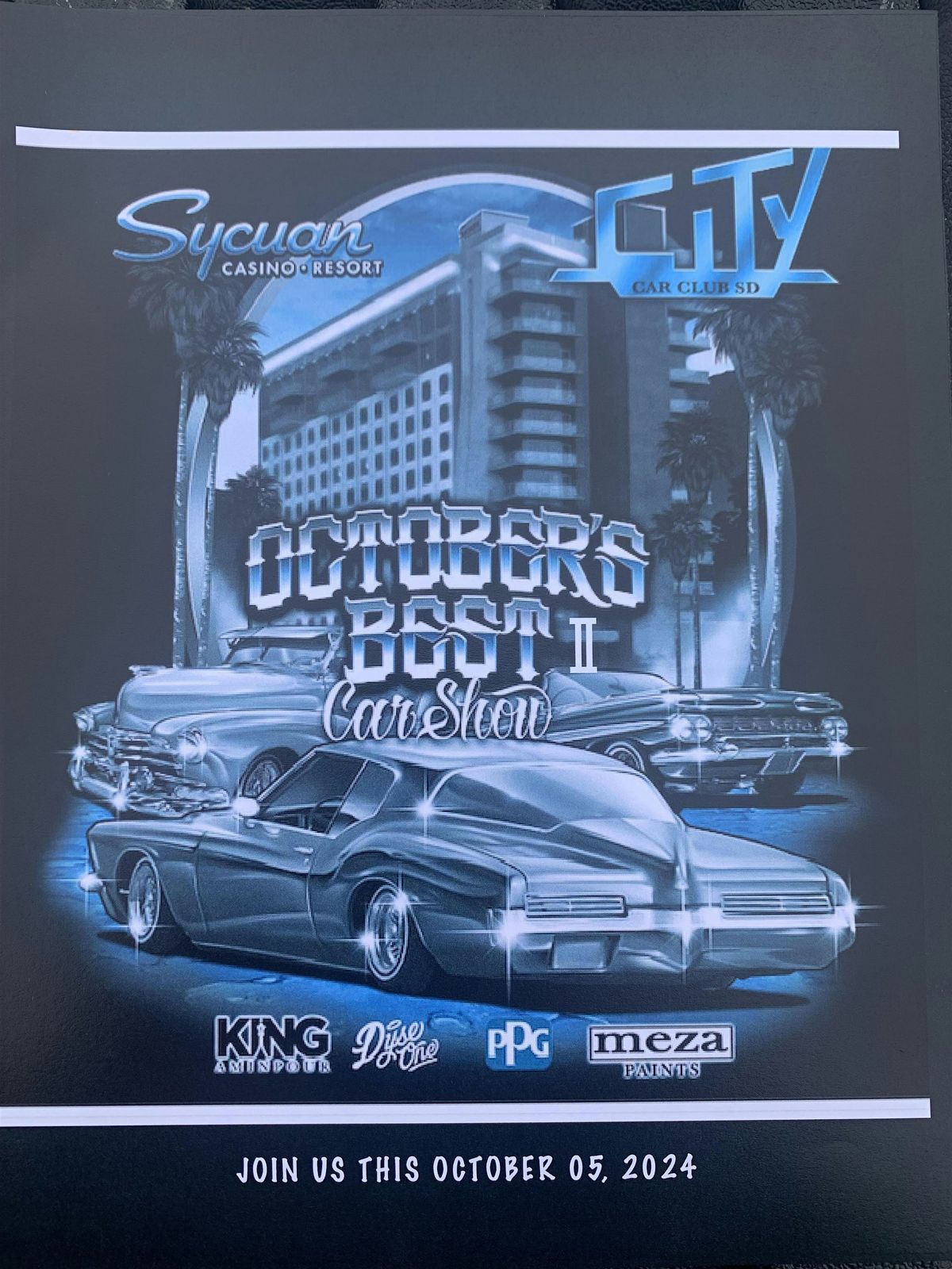 City Car Club San Diego and Sycuan Casino Resort October's Best II Car Show