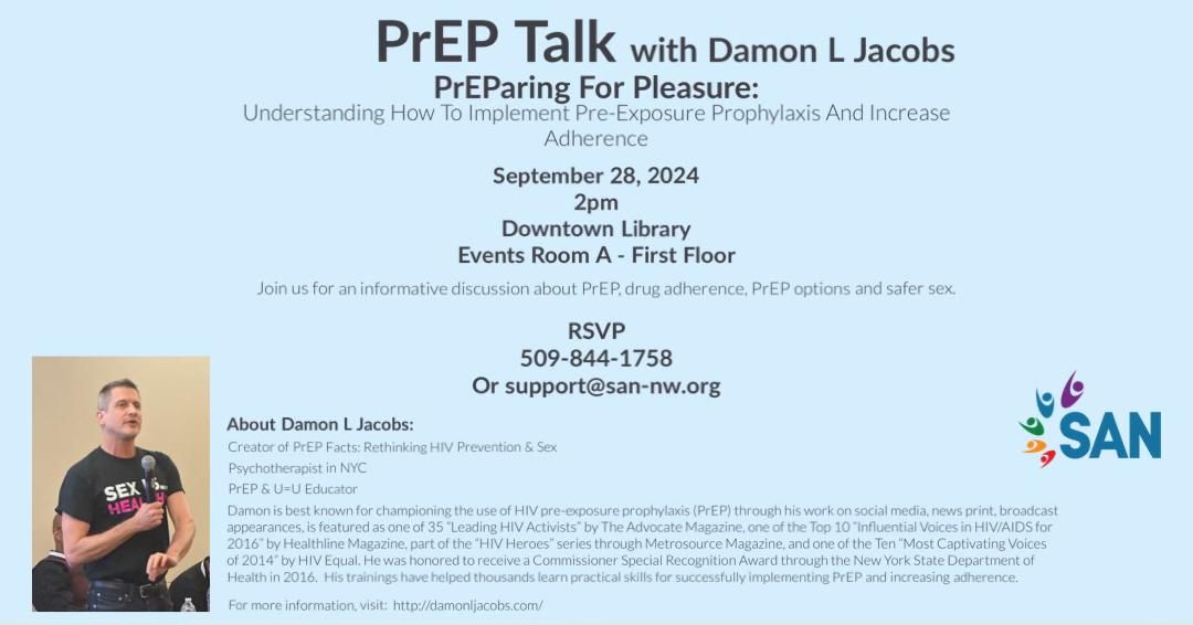 PrEP Talk with Damon L Jacobs