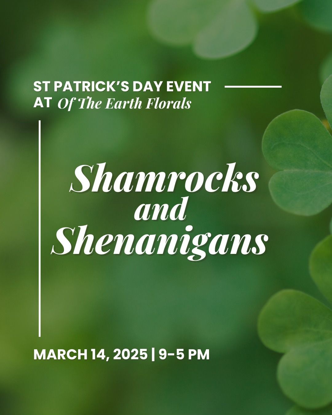 Shamrocks and Shenanigans 