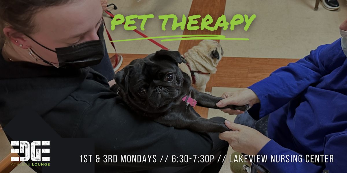 Pet Therapy at Lakeview Nursing Home \/\/ Hosted by EDGE \/\/ 6.5.23