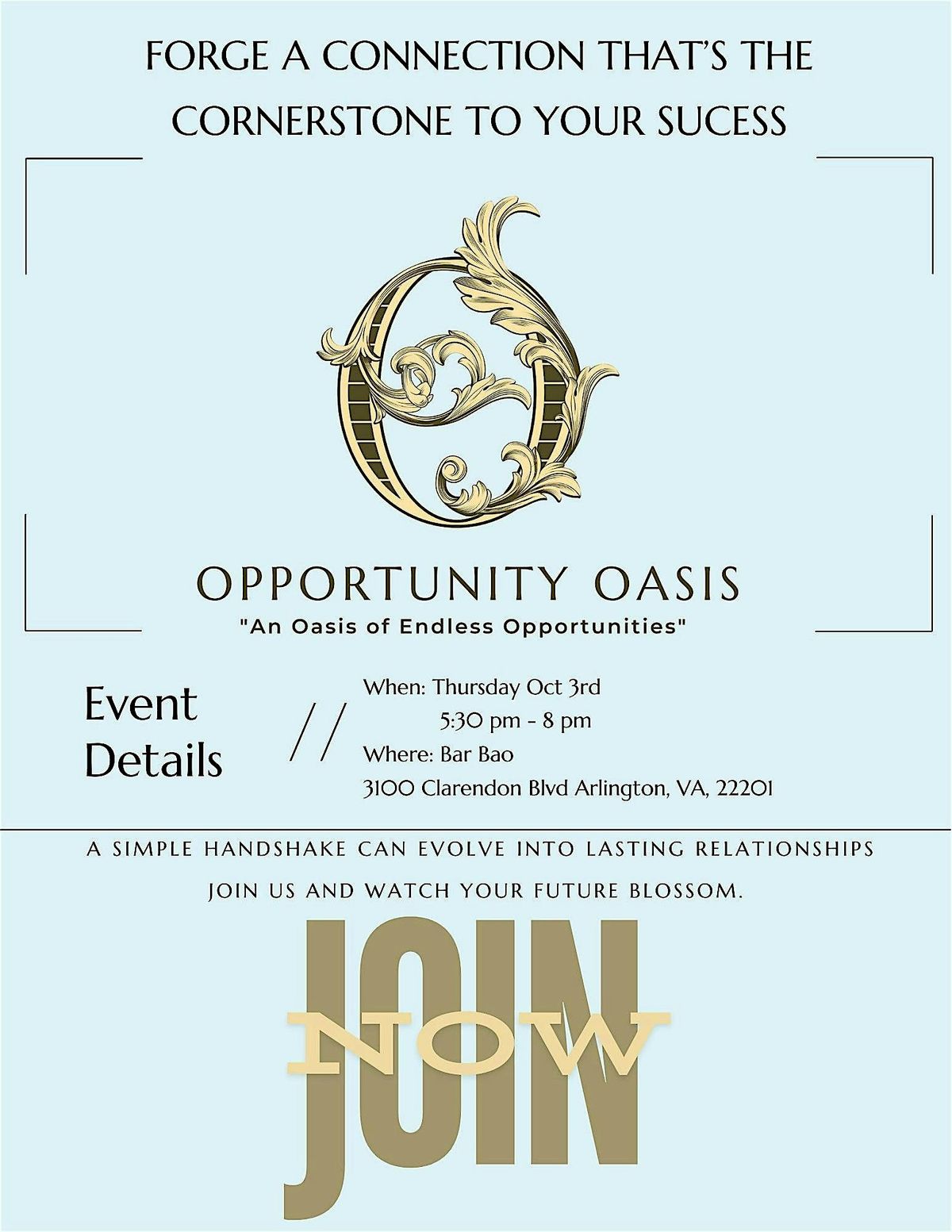 Opportunity Oasis Professional Business Networking