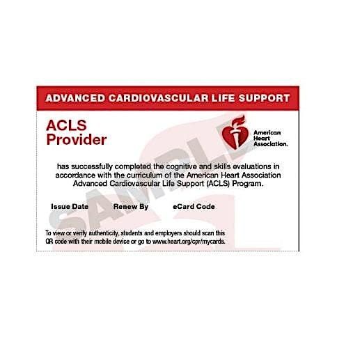 ACLS Renewal Class Downtown Los Angeles