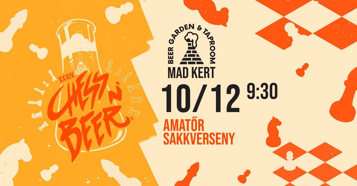 XXXIV. Mad Scientist Chess'n'Beer Amat\u0151r Sakkverseny 10\/12 MAD KERT