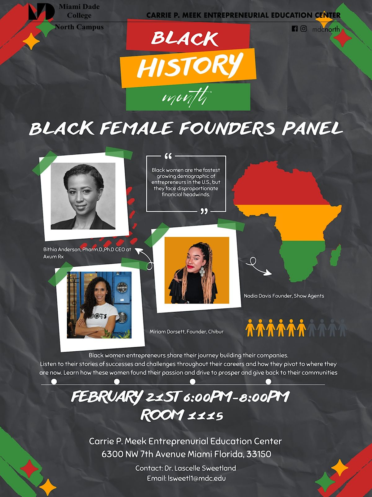 Black History Month Black Female Founders Panel Discussion