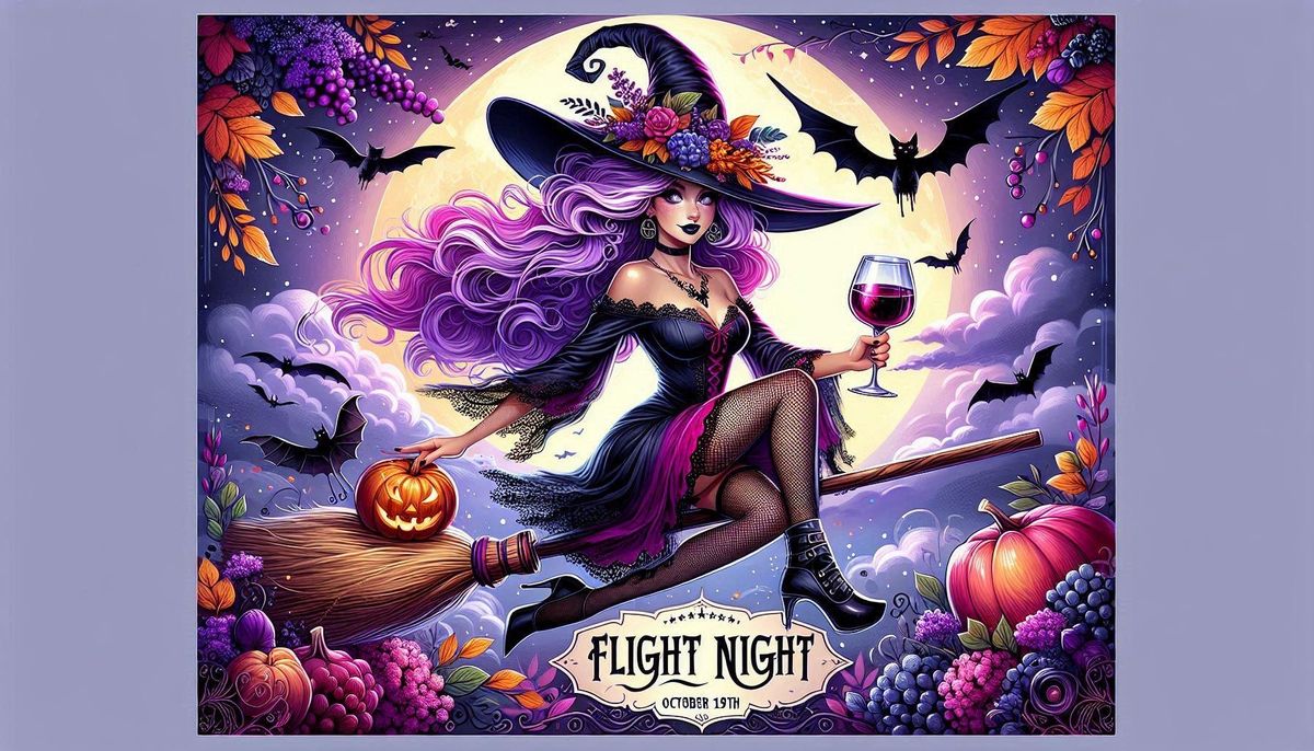 \ud83c\udf83\u2728 FLIGHT NIGHT: A Bewitching Costume & Soft opening Party! \u2728\ud83c\udf83