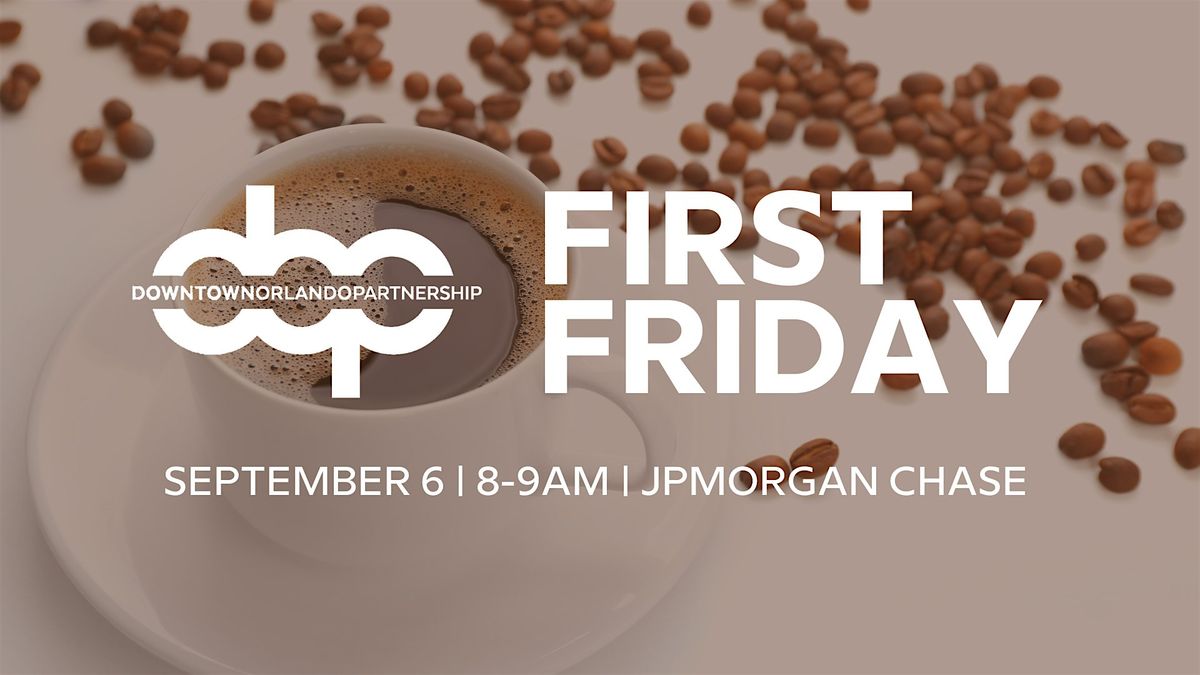 DOP's First Friday Networking Coffee