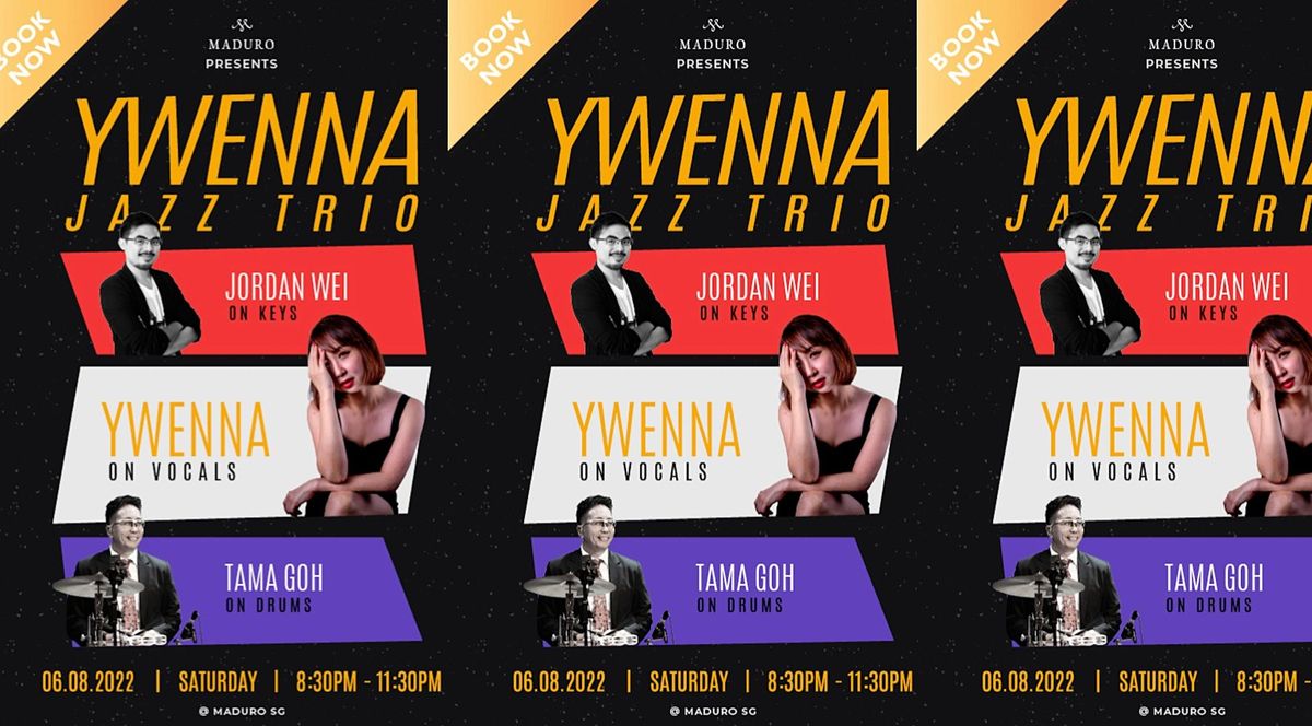 Ywenna Jazz Trio ft. Ywenna (vocals), Jordan Wei (keys), Tama Goh (drums)