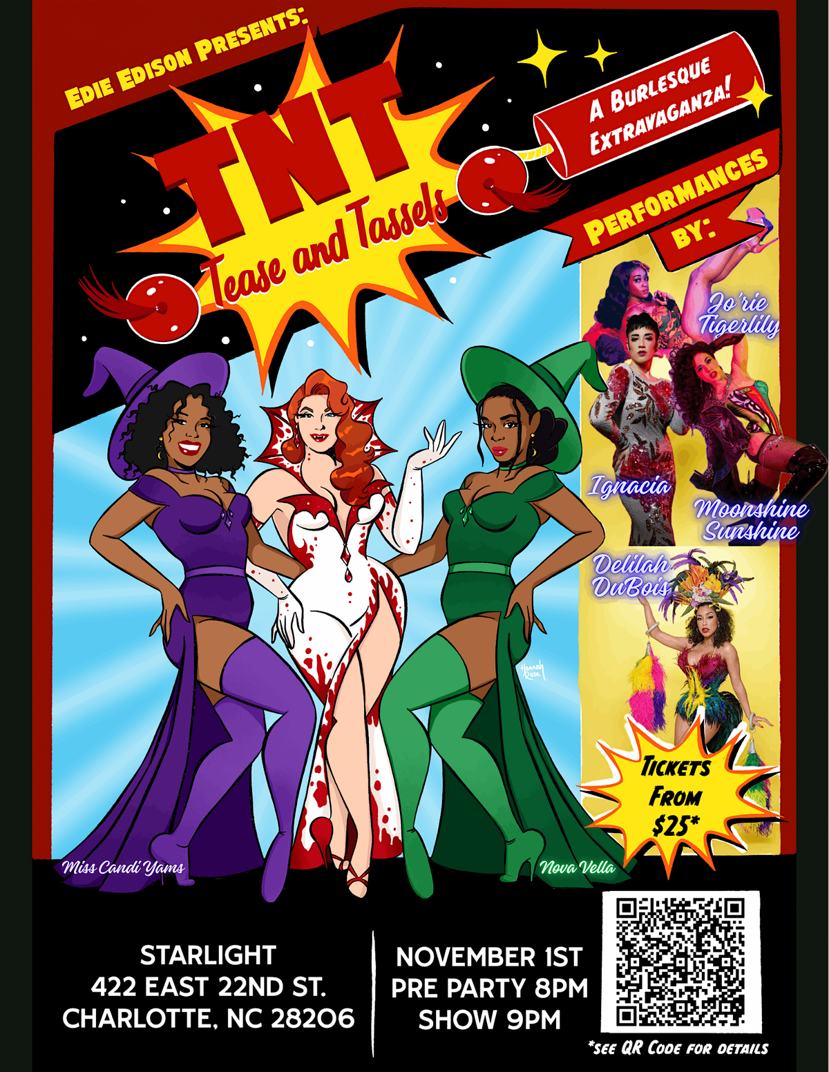 TNT Burlesque Halloween Extravaganza