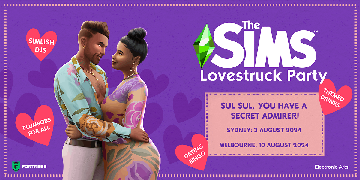 The Sims Lovestruck Party (MELB)