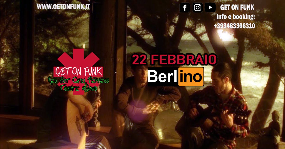 Get On Funk RHCP Tribute Live@Berlino - Padova ACOUSTIC SET