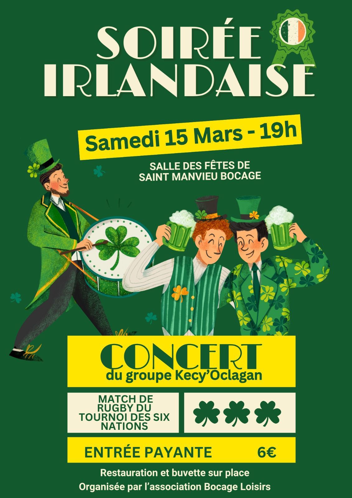 Soir\u00e9e Irlandaise 