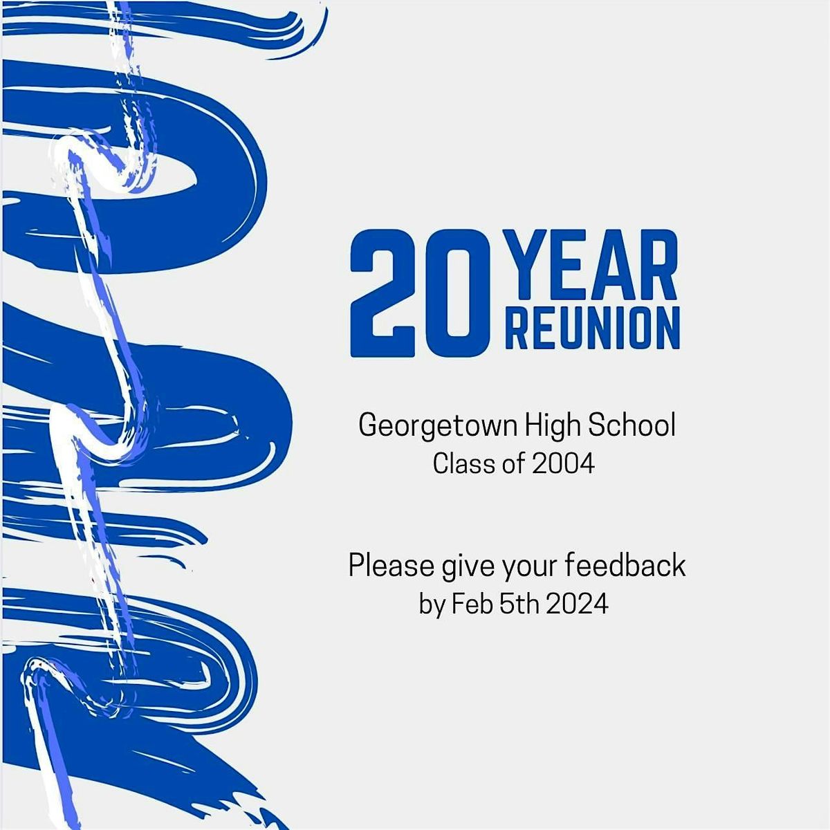GHS Class of 2004  20 Year Reunion