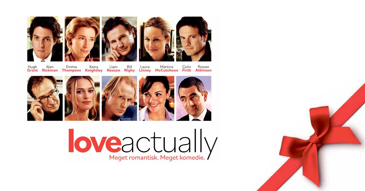 Kom i julestemning med LOVE ACTUALLY \u2764\ufe0f