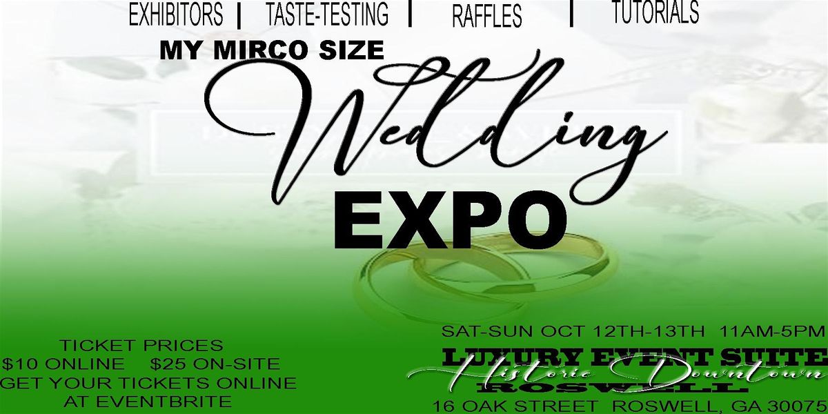 MY MICRO SIZE WEDDING EXPO