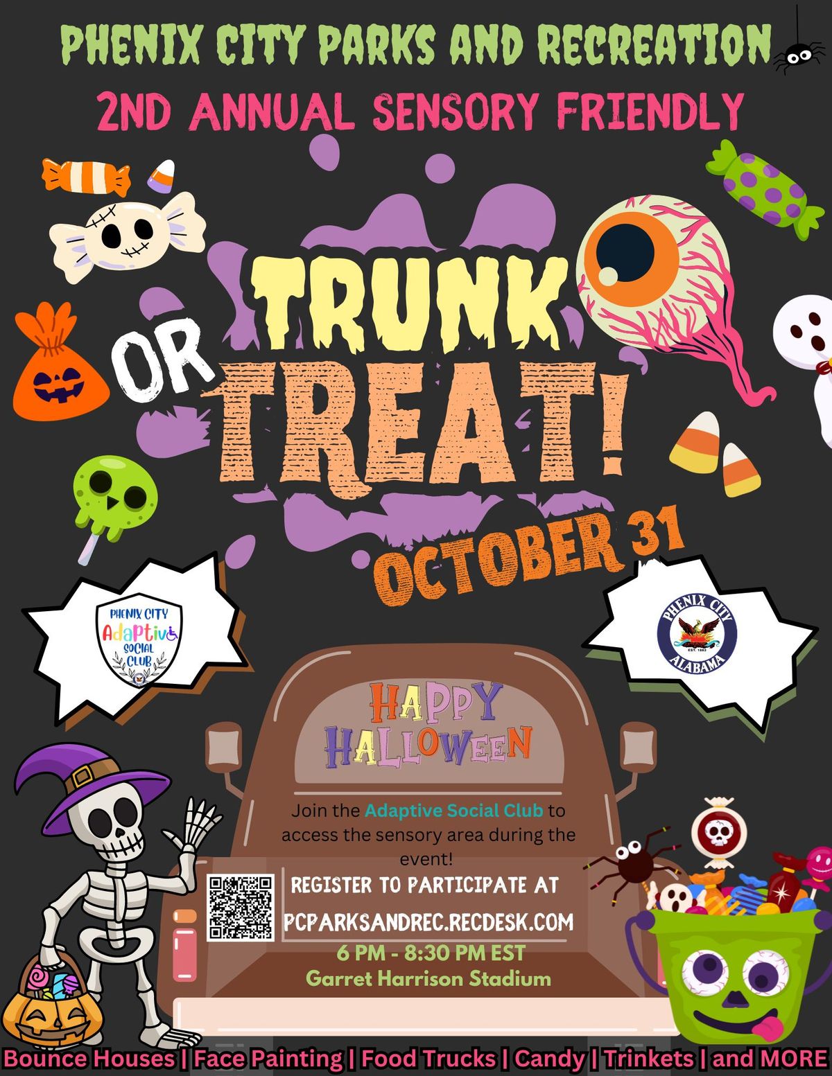 2nd Annual Sensory Friendly Trunk or Treat