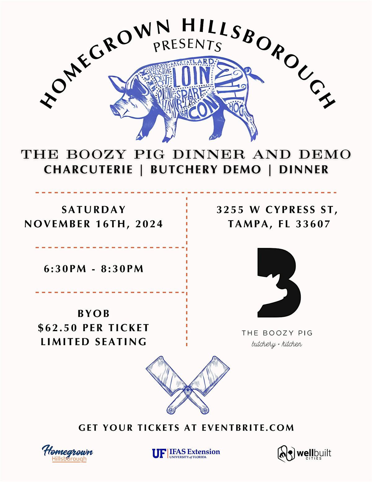 The Boozy Pig Dinner and Demo