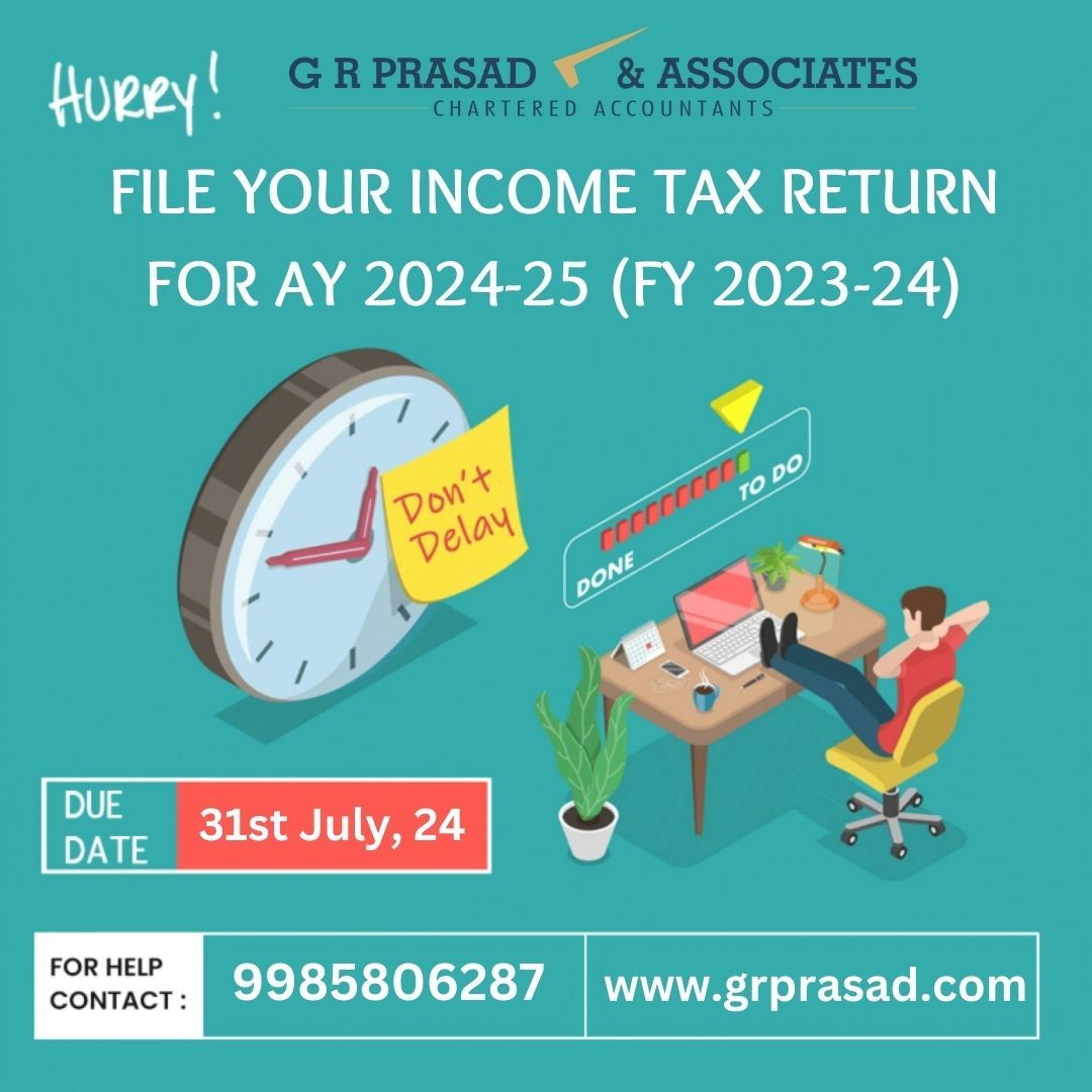 ITR Filing FY 2023-24